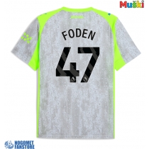 Manchester City Phil Foden #47 Rezervni Dres 2025-26 Kratak Rukav